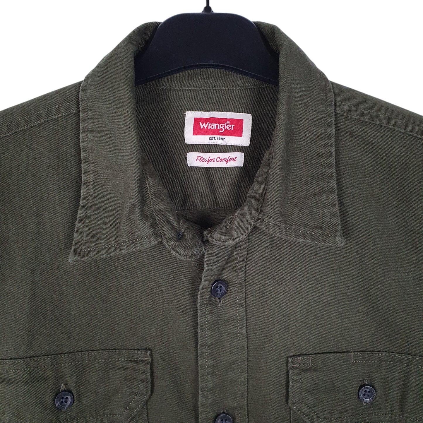 Mens Khaki Wrangler   Shirt