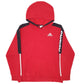 Womens Red Adidas  Hoodie Jumper