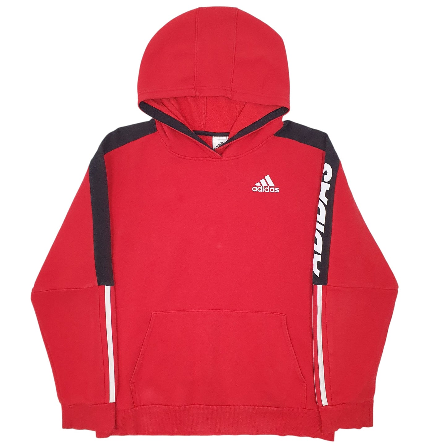 Womens Red Adidas  Hoodie Jumper