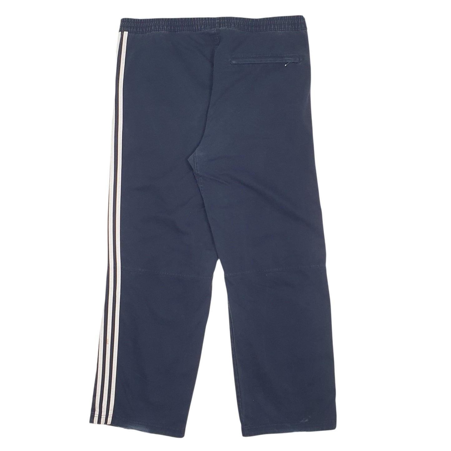 Mens Navy Adidas Vintage 90s 00s  Trousers