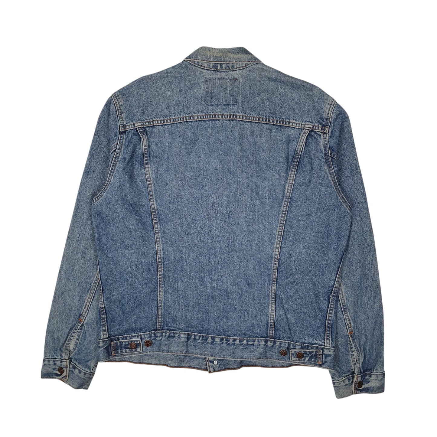 Mens Blue Levis Vintage 1990s Type 3 Trucker  Coat