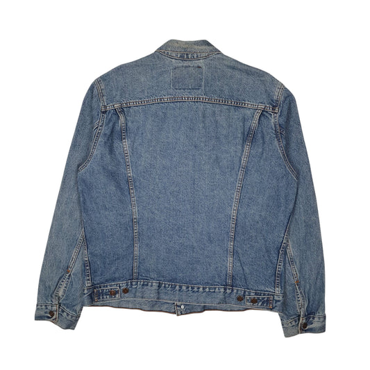 Mens Blue Levis Vintage 1990s Type 3 Trucker  Coat