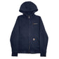 Womens Navy Carhartt  Full Zip Jumper