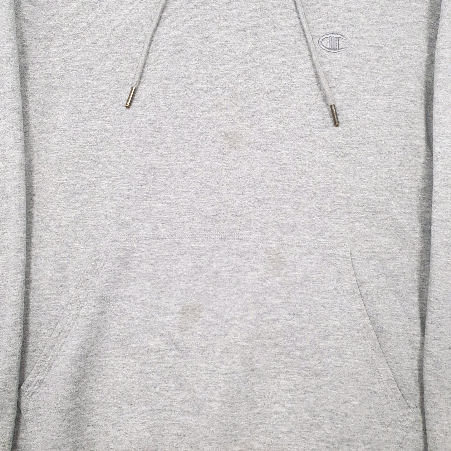 Mens Grey Champion  Hoodie Jumper