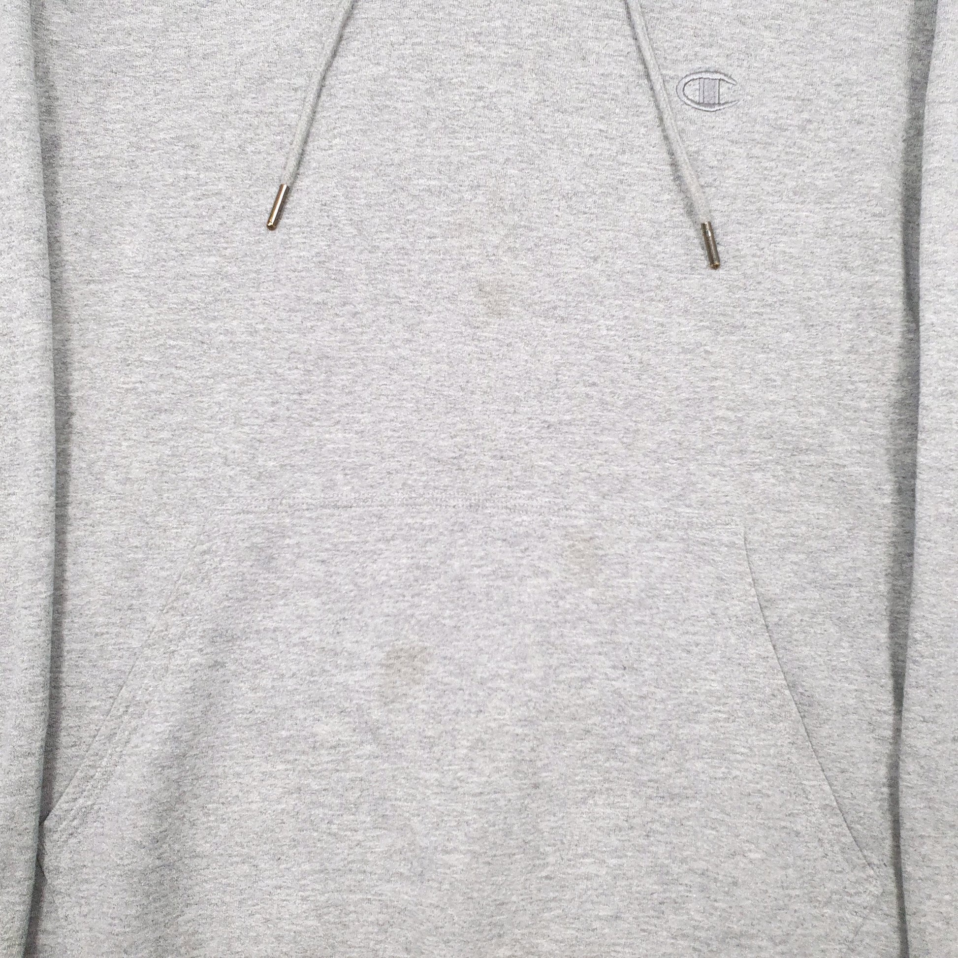 Mens Grey Champion  Hoodie Jumper
