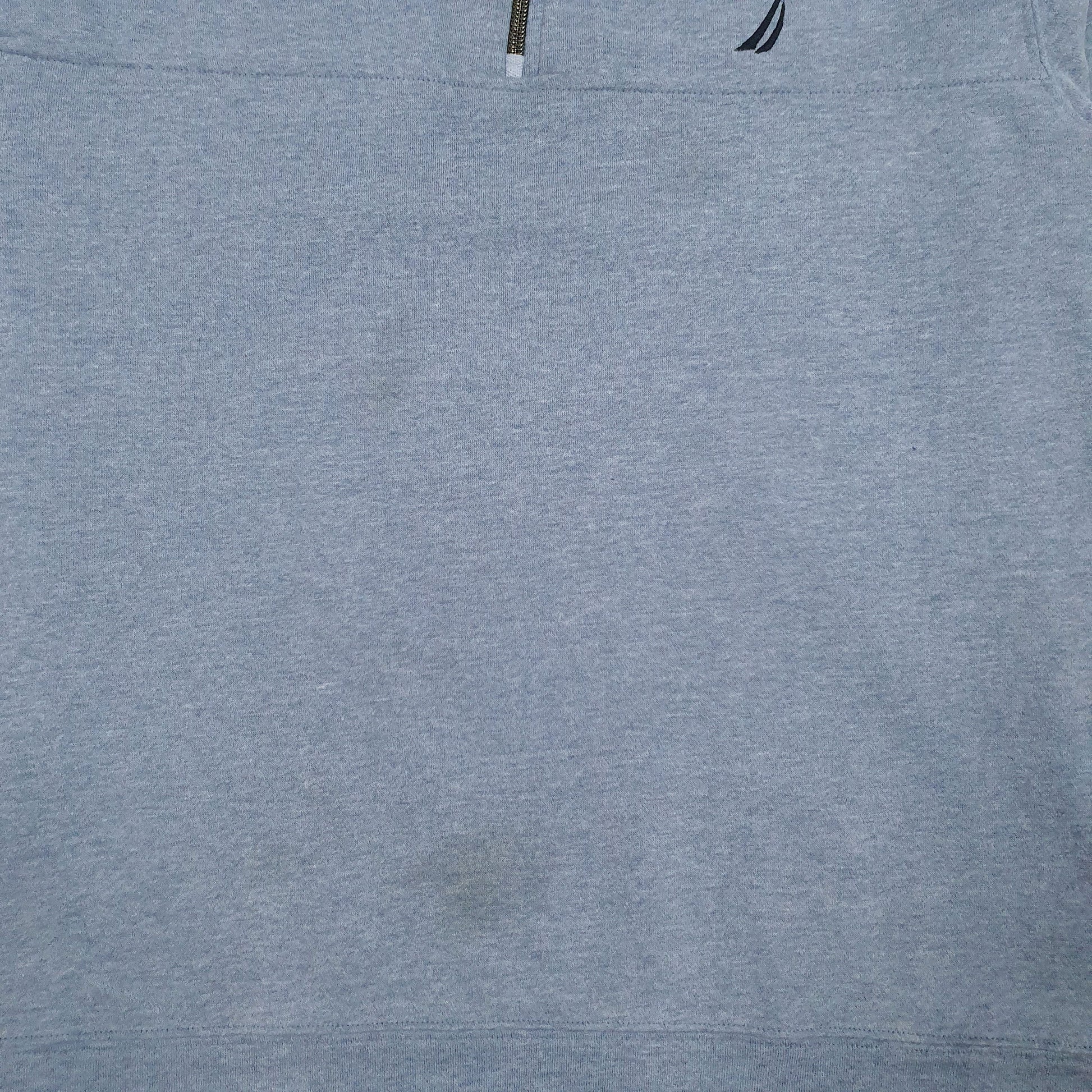 Mens Blue Nautica  Quarter Zip Jumper