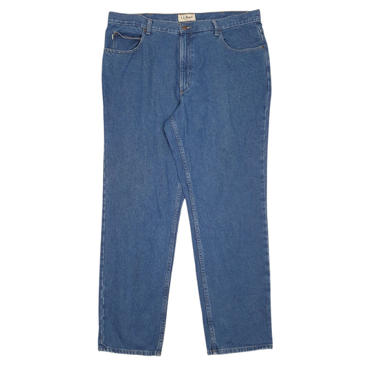 Mens Blue LL Bean  Classic JeansW40 L32