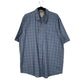 Mens Blue L.L.Bean  Short Sleeve Shirt