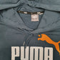 Mens Navy Puma  Hoodie Jumper