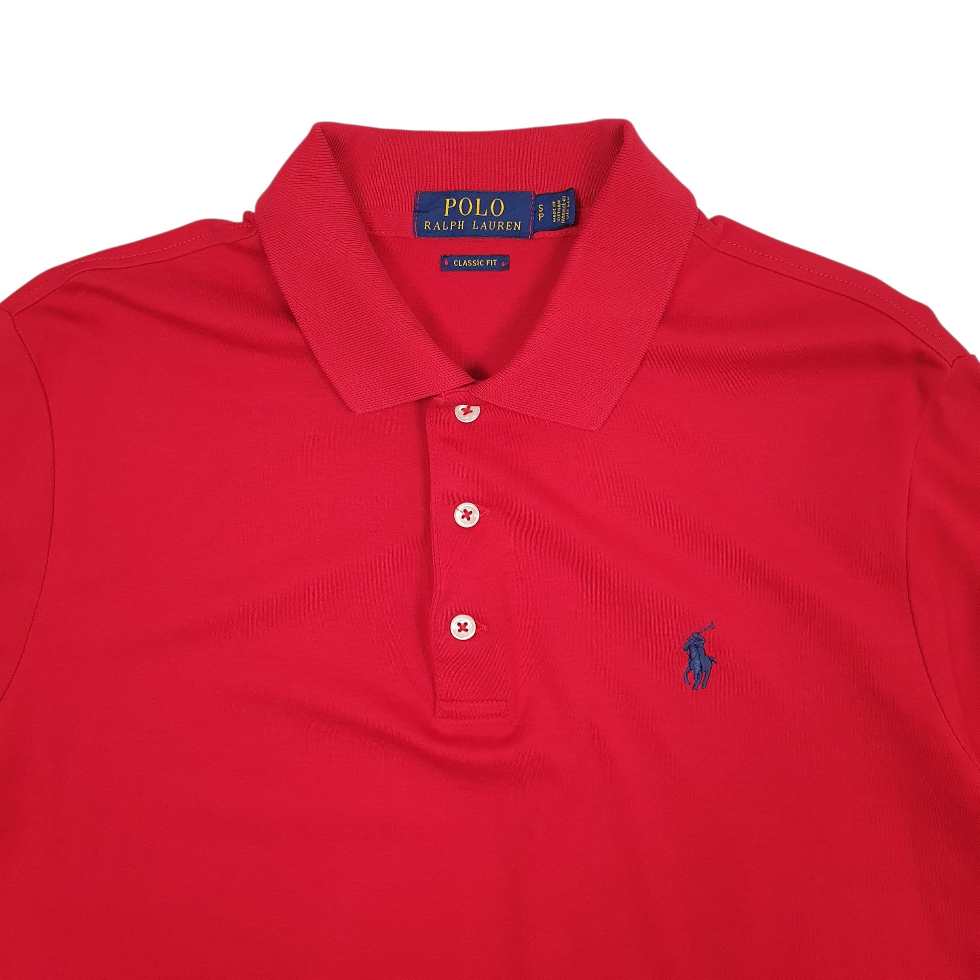 Mens Red Polo Ralph Lauren   Polo Shirt