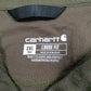 Mens Green Carhartt  Hoodie Jumper