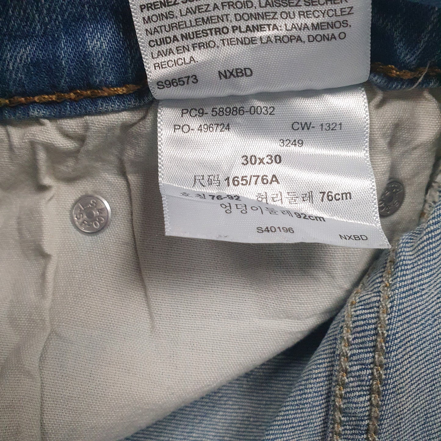 Mens Blue Levis   Jeans