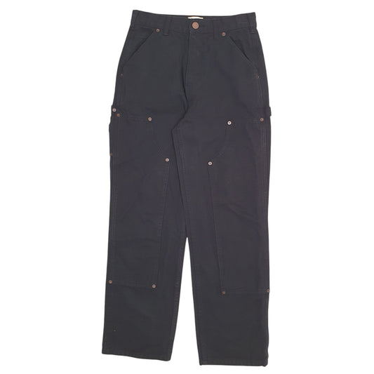 Mens Black Elwood Carpenter Double Knee JeansW28 L30