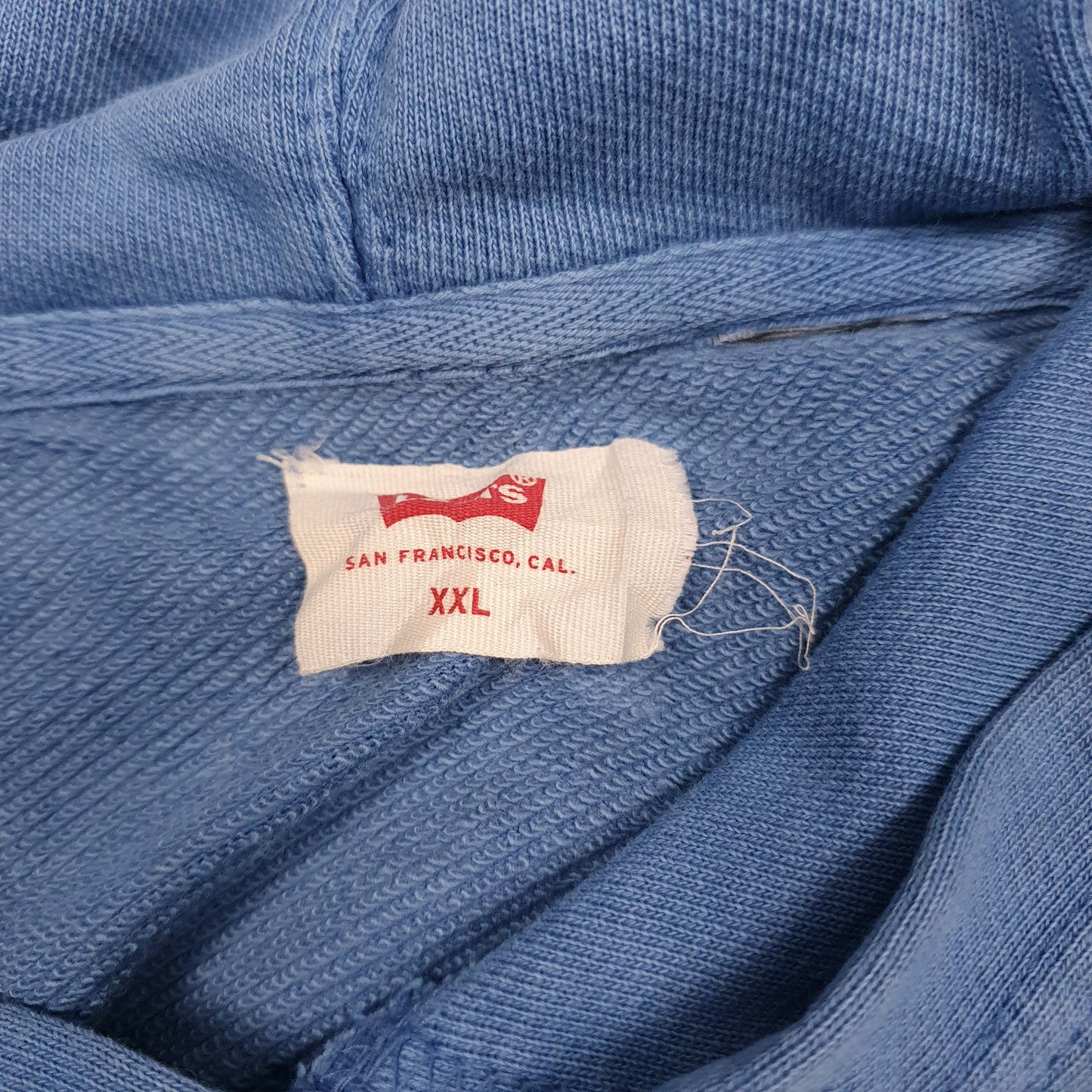 Mens Blue Levis  Hoodie Jumper