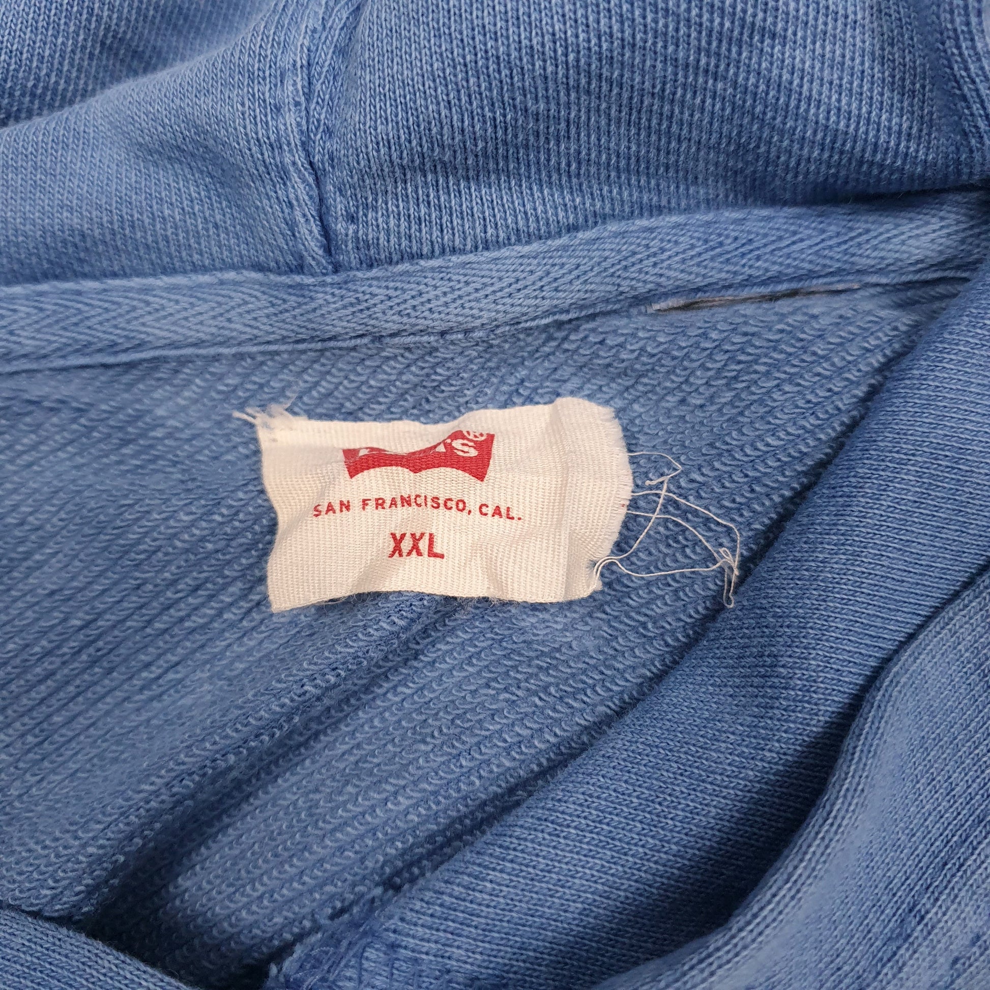 Mens Blue Levis  Hoodie Jumper