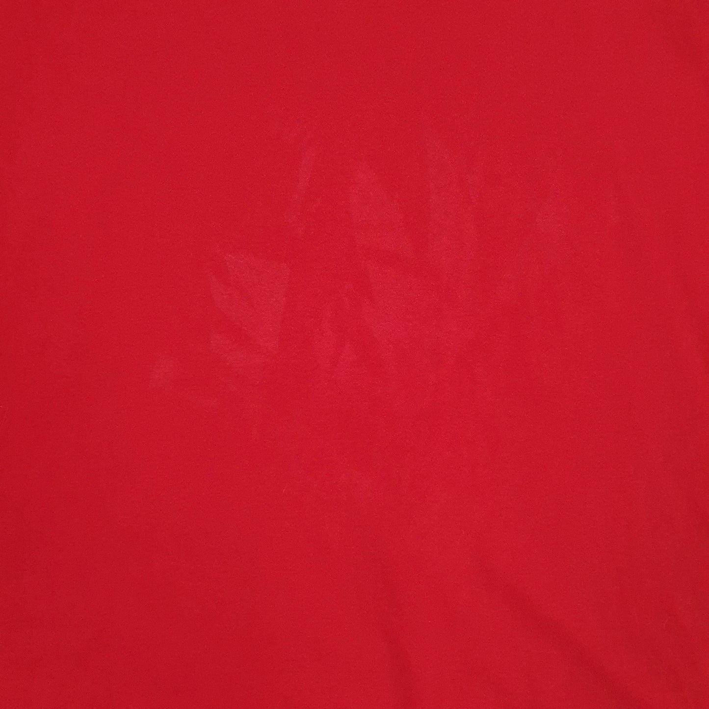 Womens Red Disney Mickey Mouse Crewneck T Shirt