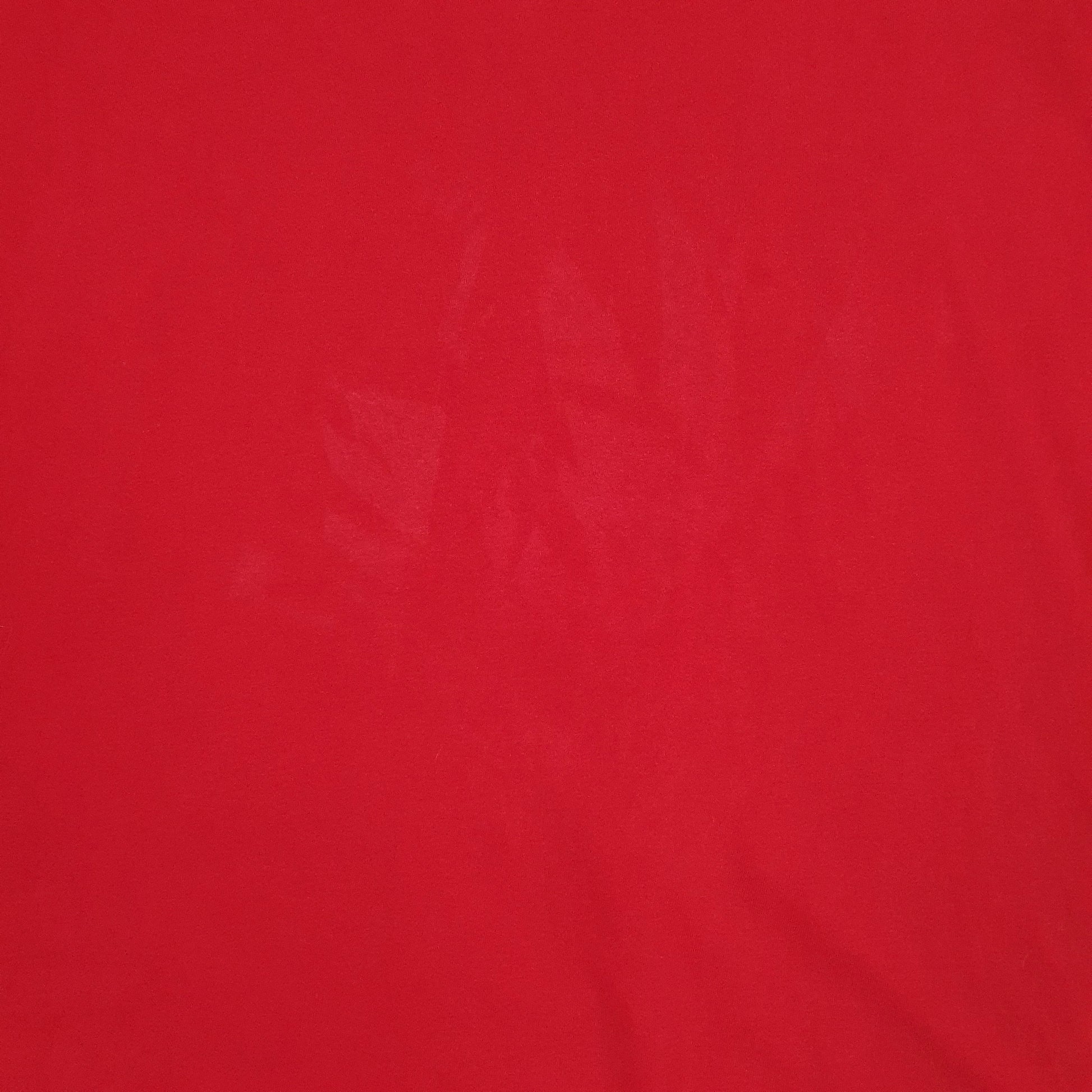 Womens Red Disney Mickey Mouse Crewneck T Shirt