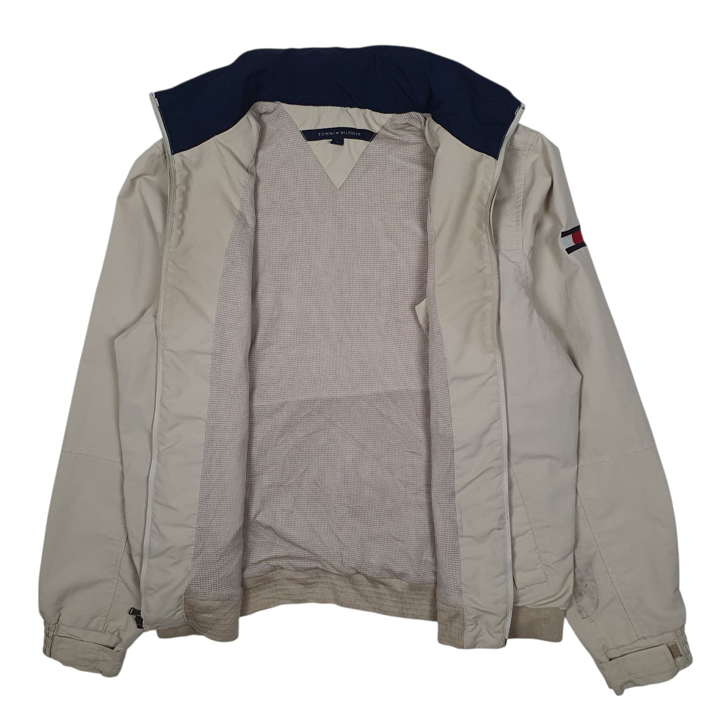 Mens Beige Tommy Hilfiger   Coat