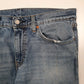 Mens Blue Levis Distressed Ripped  Jeans