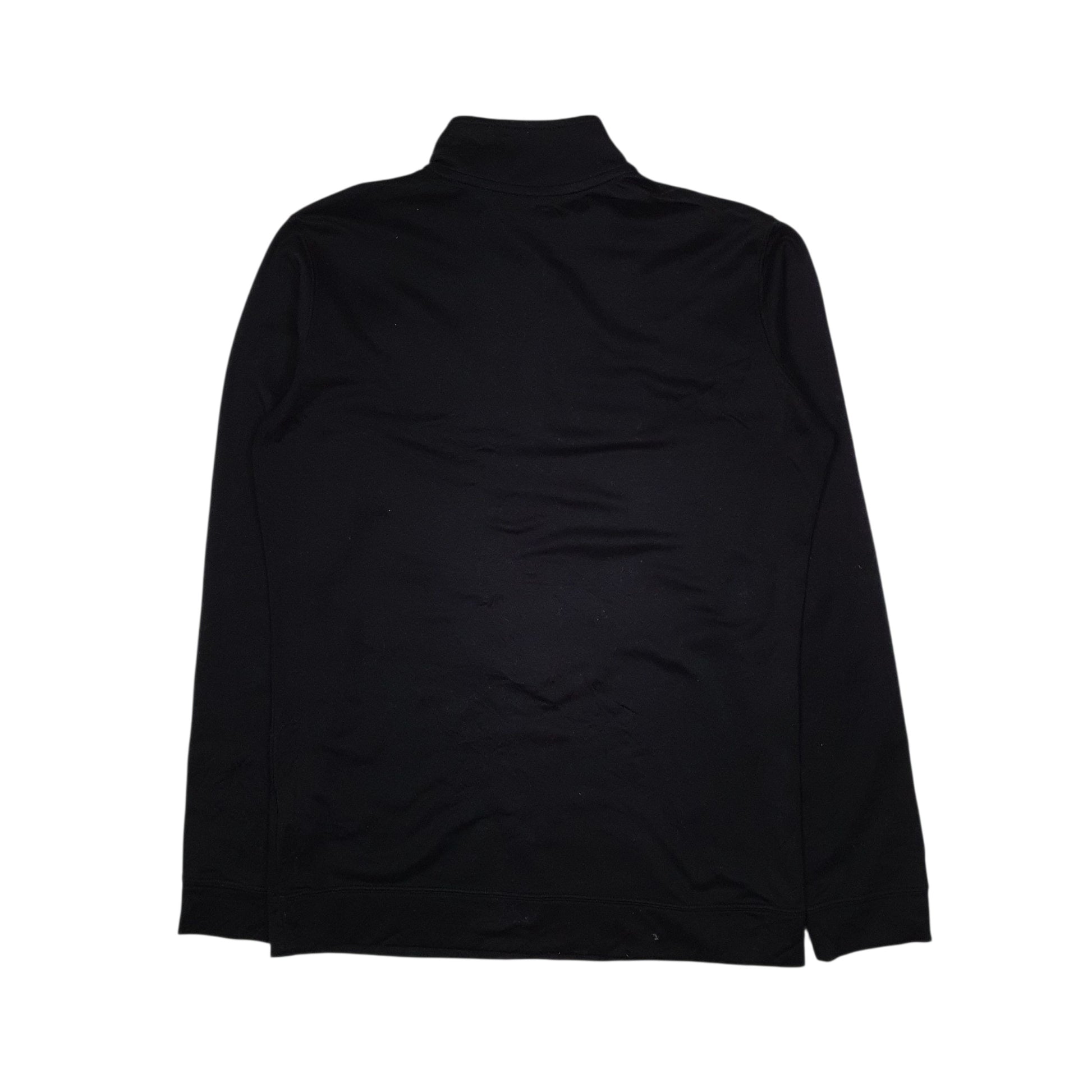 Mens Black Nike Dri Fit Crusaders Quarter Zip Jumper