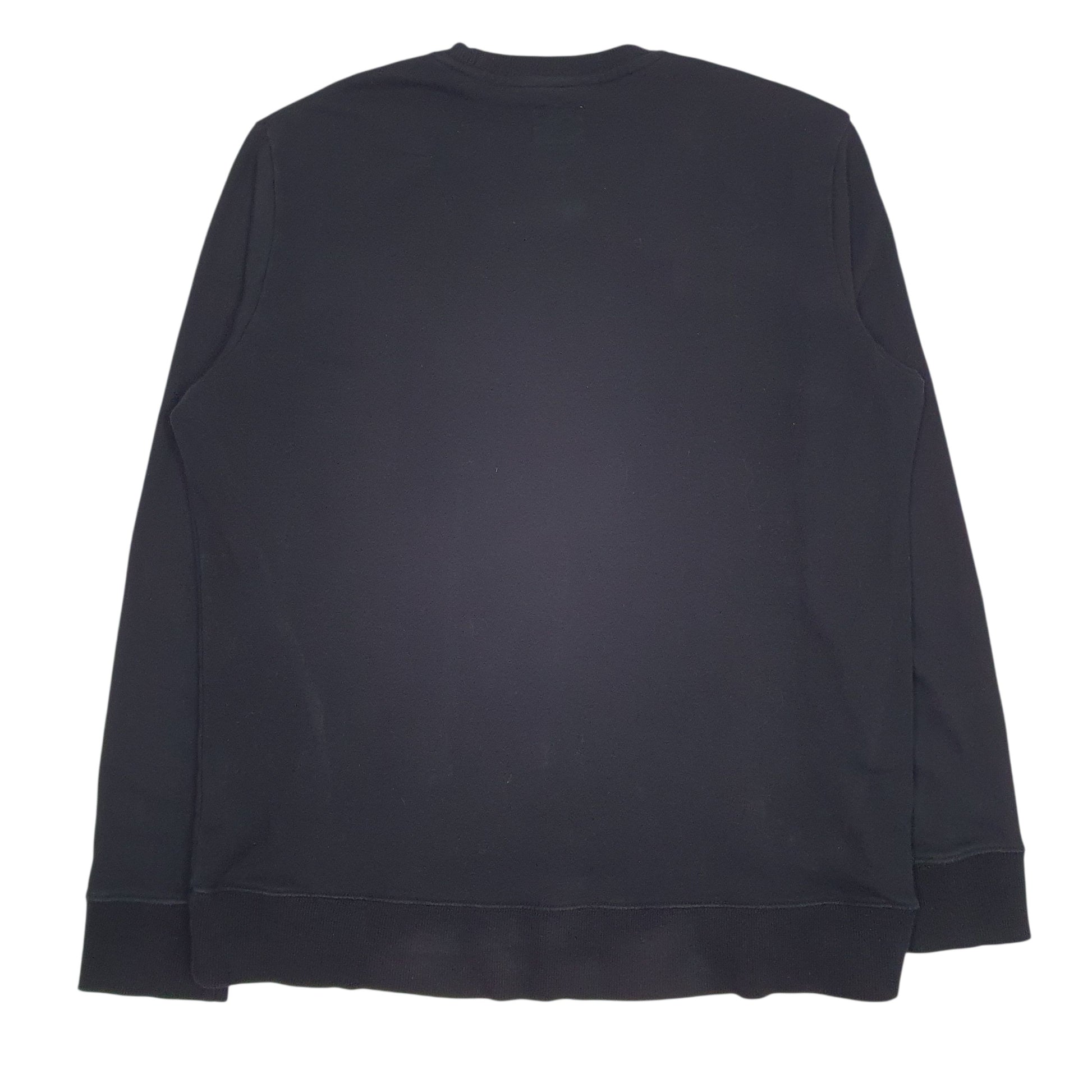 Mens Black Champion  Crewneck Jumper