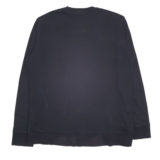 Mens Black Champion  Crewneck Jumper
