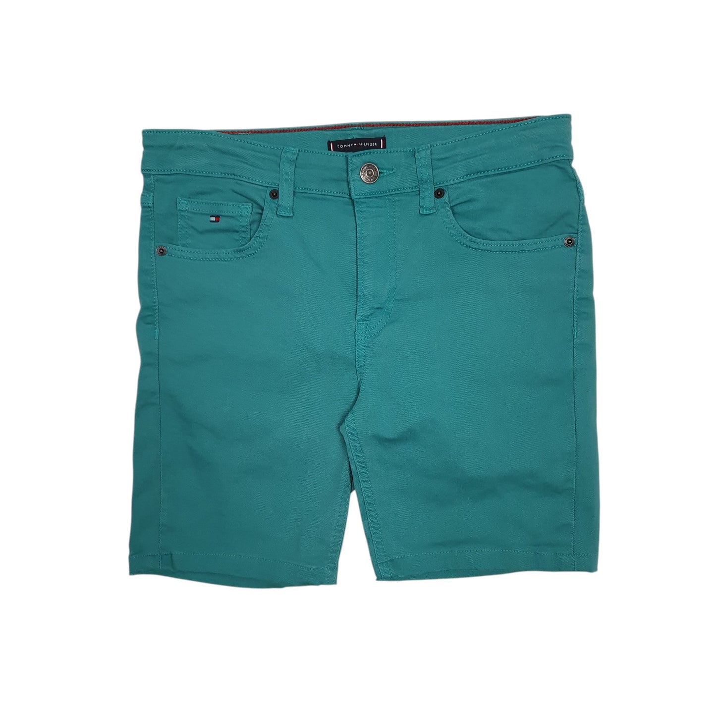 Mens Green Tommy Hilfiger Slim Chino Shorts