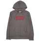 Mens Grey Levis  Hoodie Jumper
