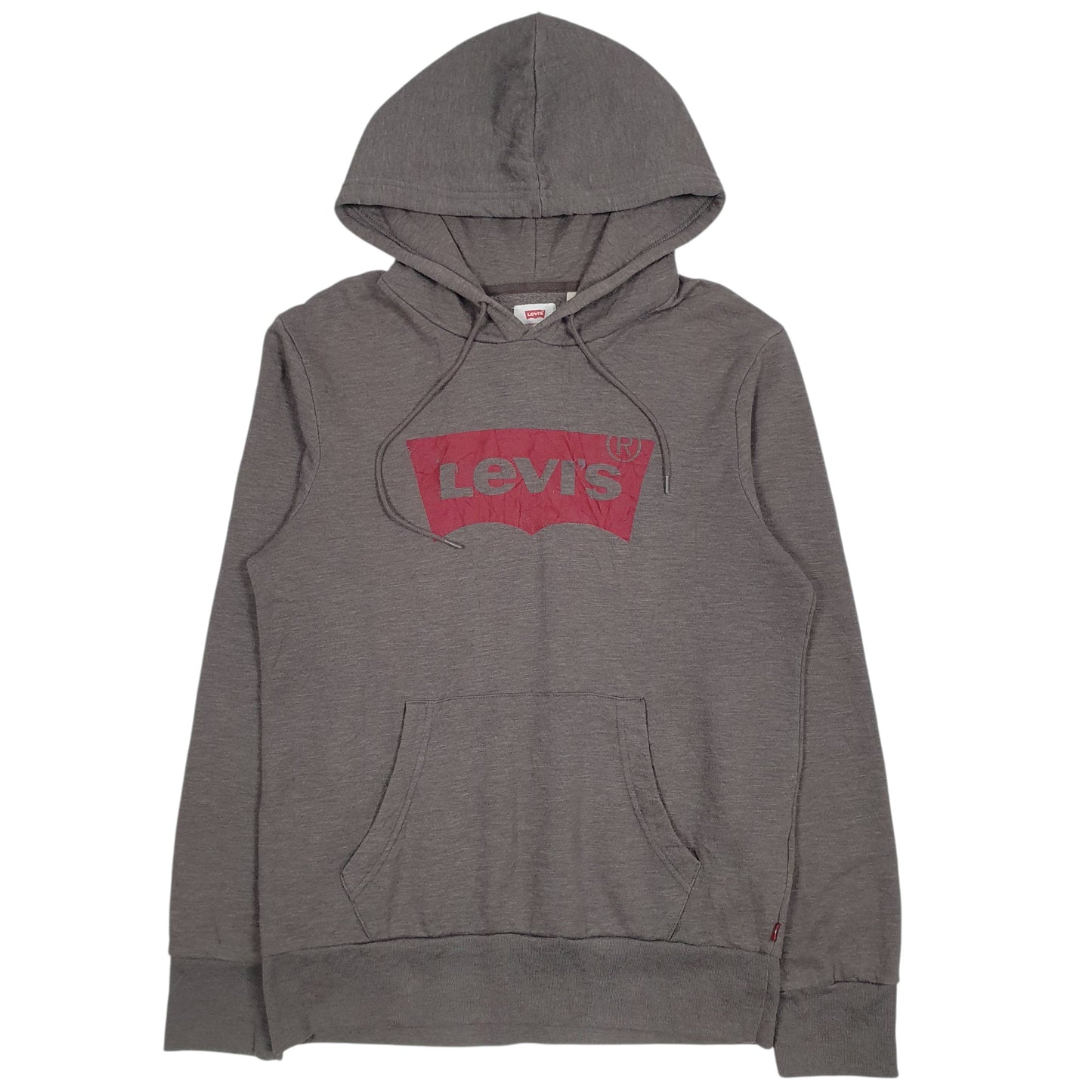 Mens Grey Levis  Hoodie Jumper