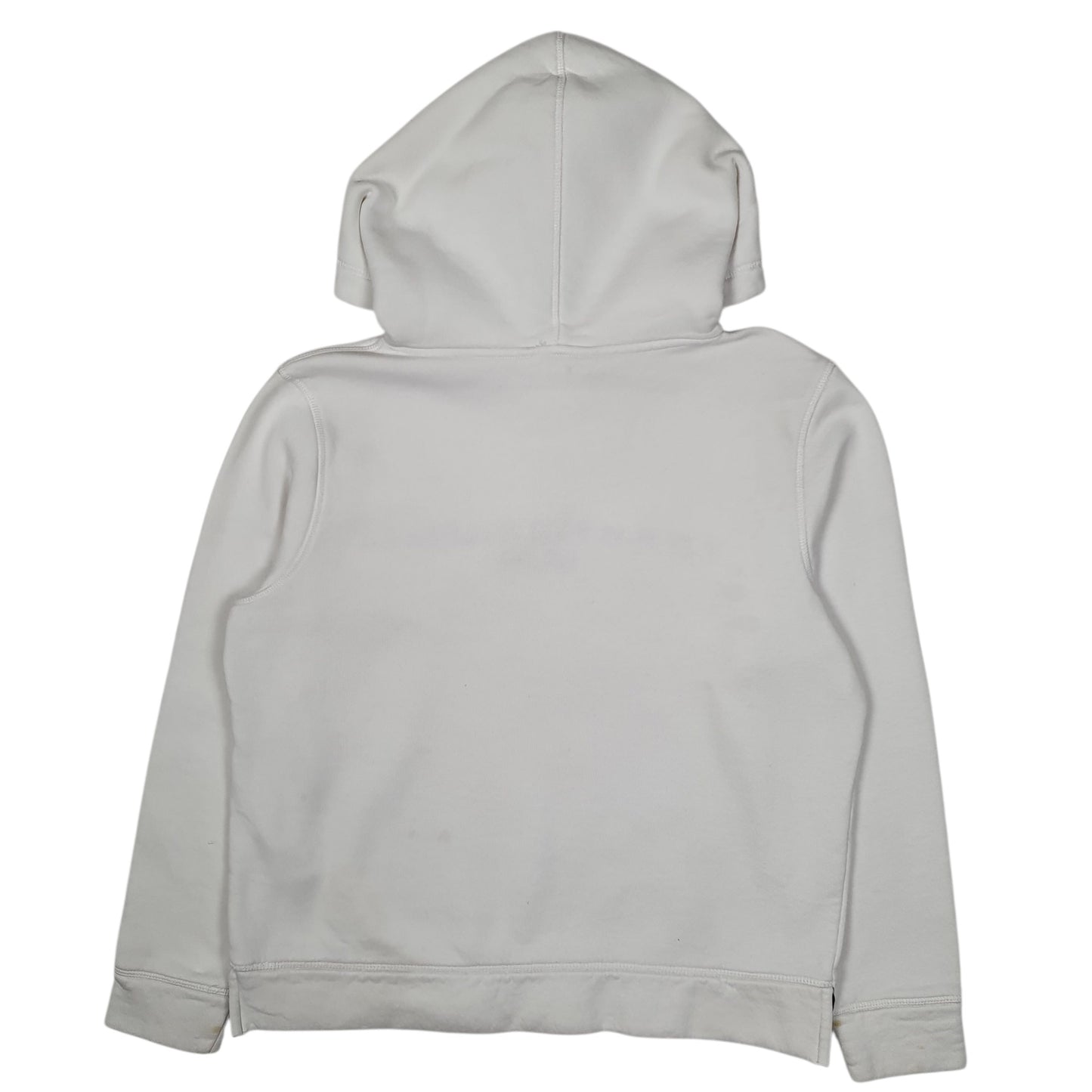 Womens White Tommy Hilfiger Baggy Hoodie Jumper