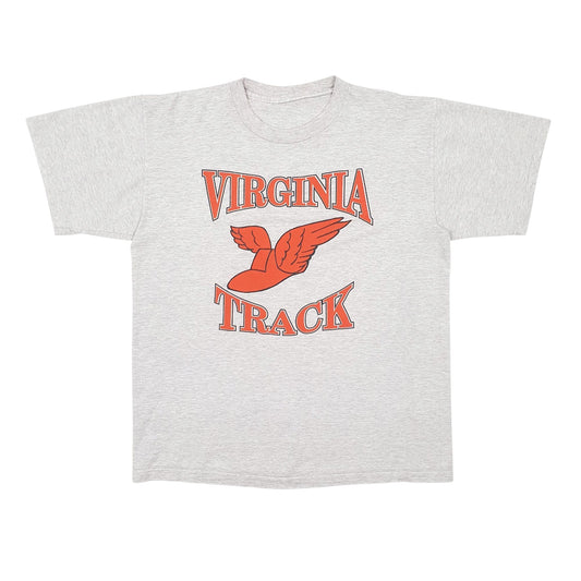 Mens Grey Unbranded Single Stitch Vintage 90s Short Sleeve T Shirt