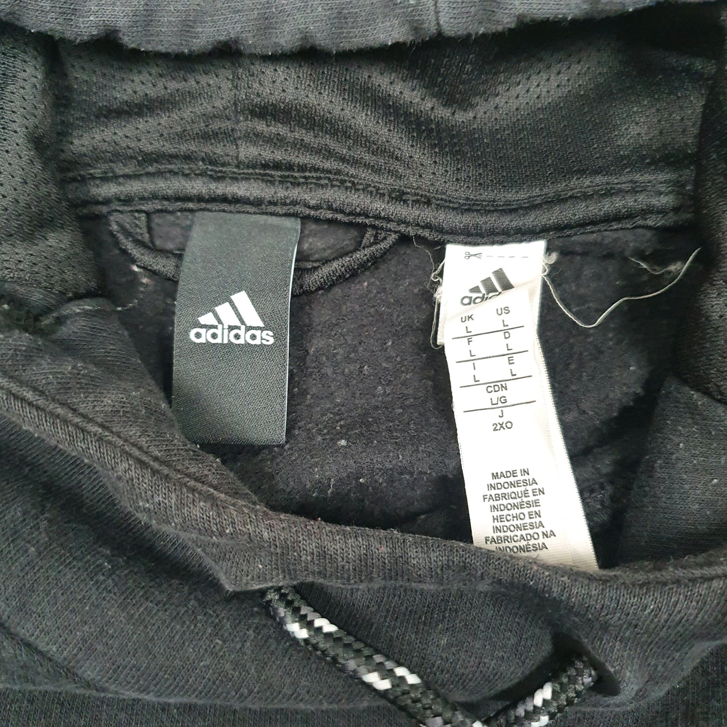 Mens Grey Adidas  Hoodie Jumper