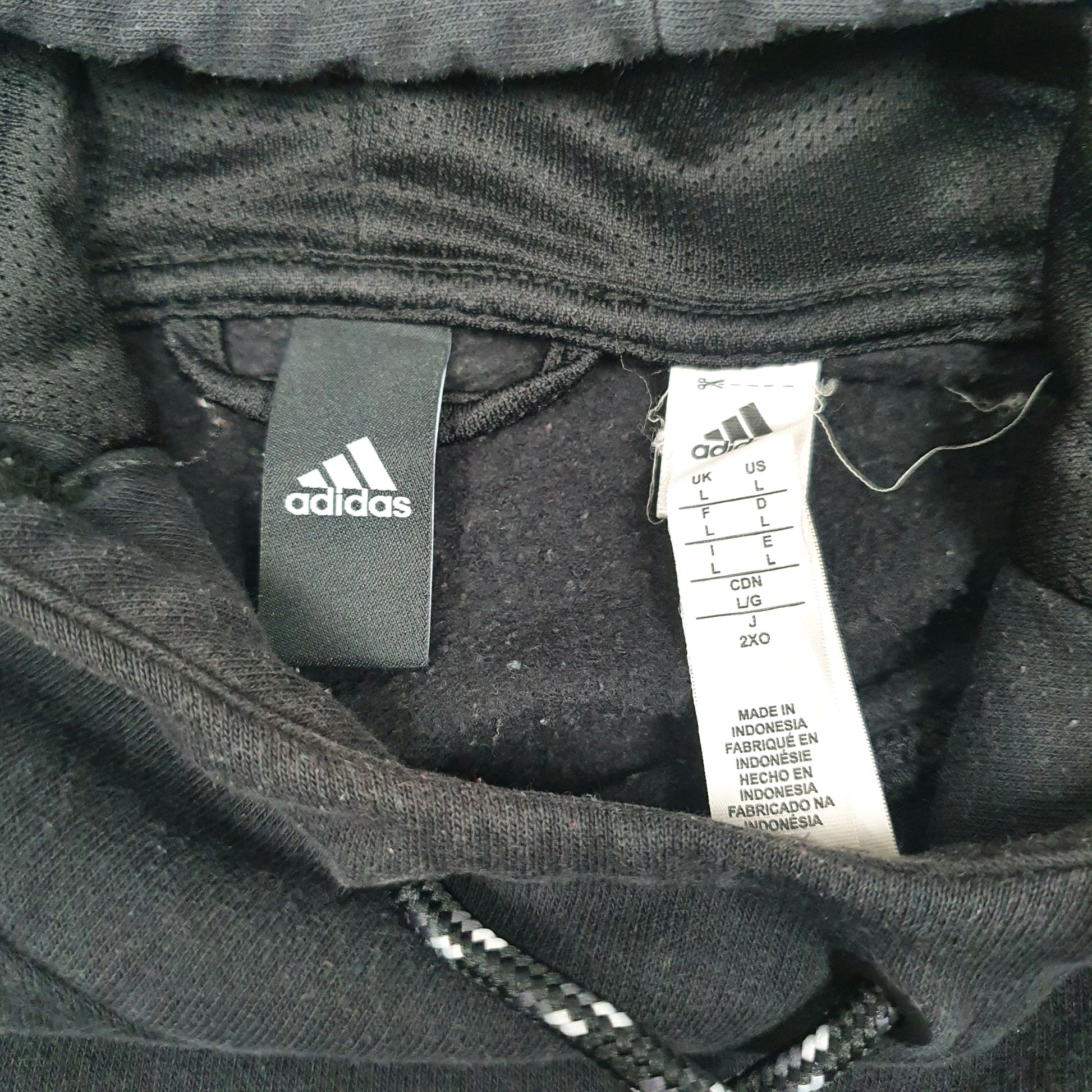Mens Grey Adidas  Hoodie Jumper