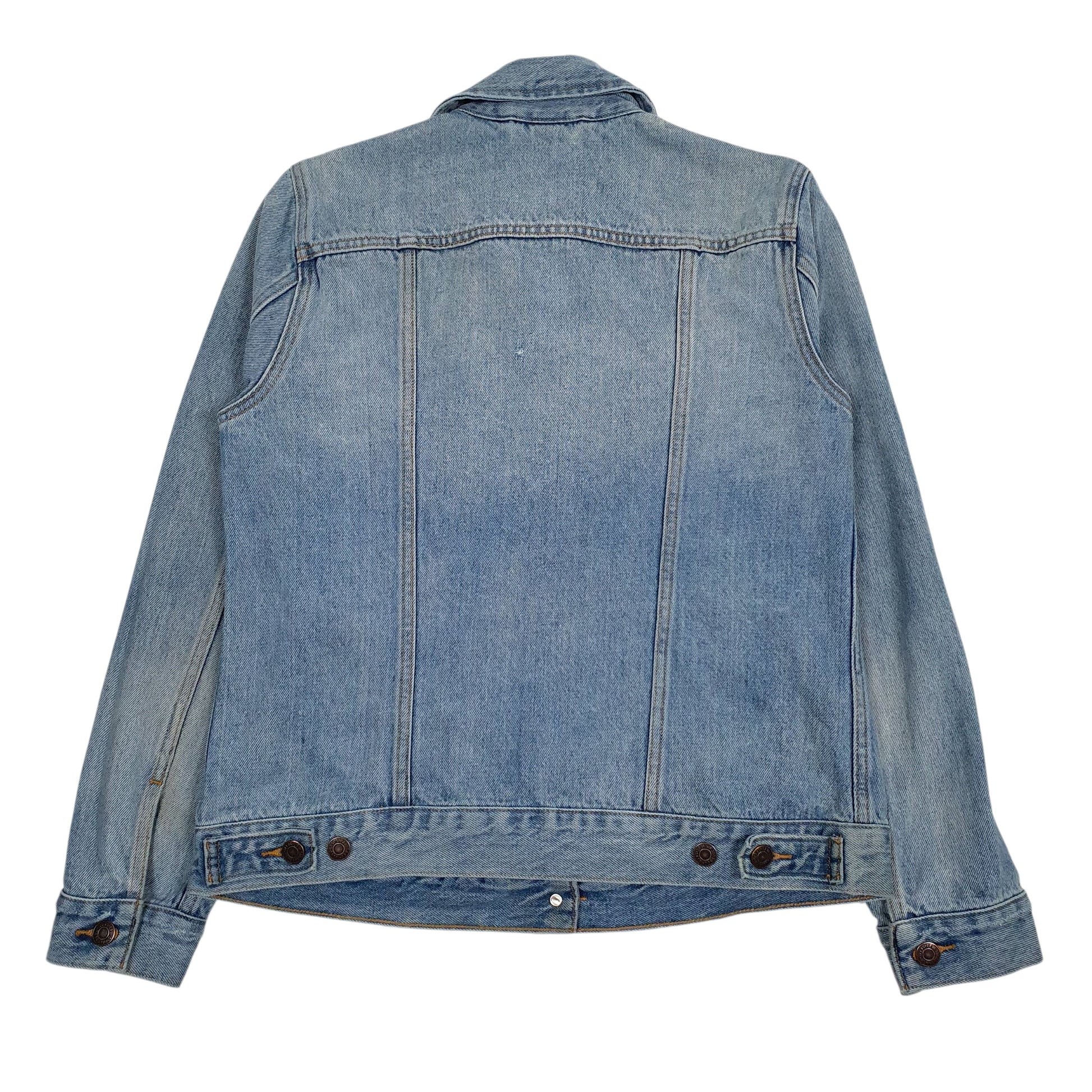 Womens Blue Levis Type 3 Trucker  Coat