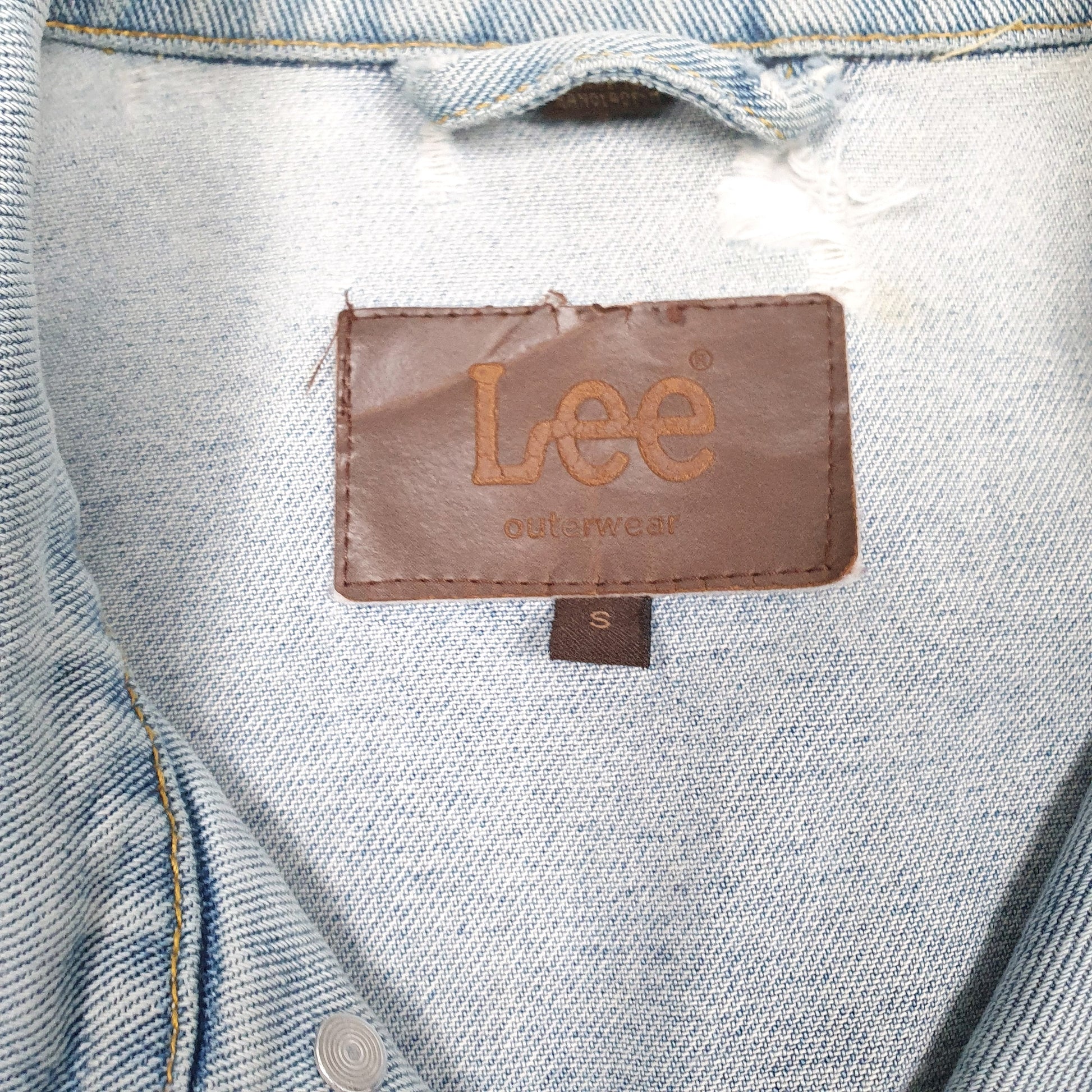 Mens Blue Levis   Coat