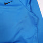 Mens Blue Nike Dri Fit Quarter Zip Jumper