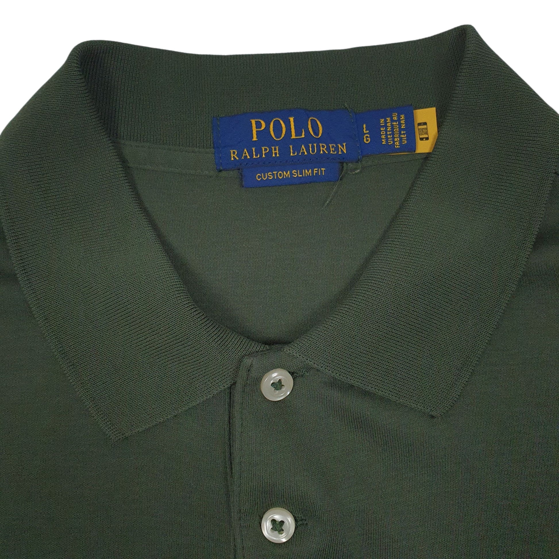 Mens Green Polo Ralph Lauren   Polo Shirt