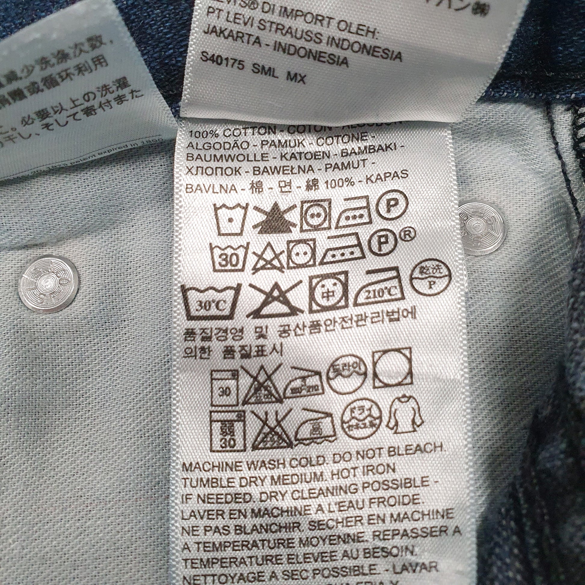 Mens Blue Levis   Jeans