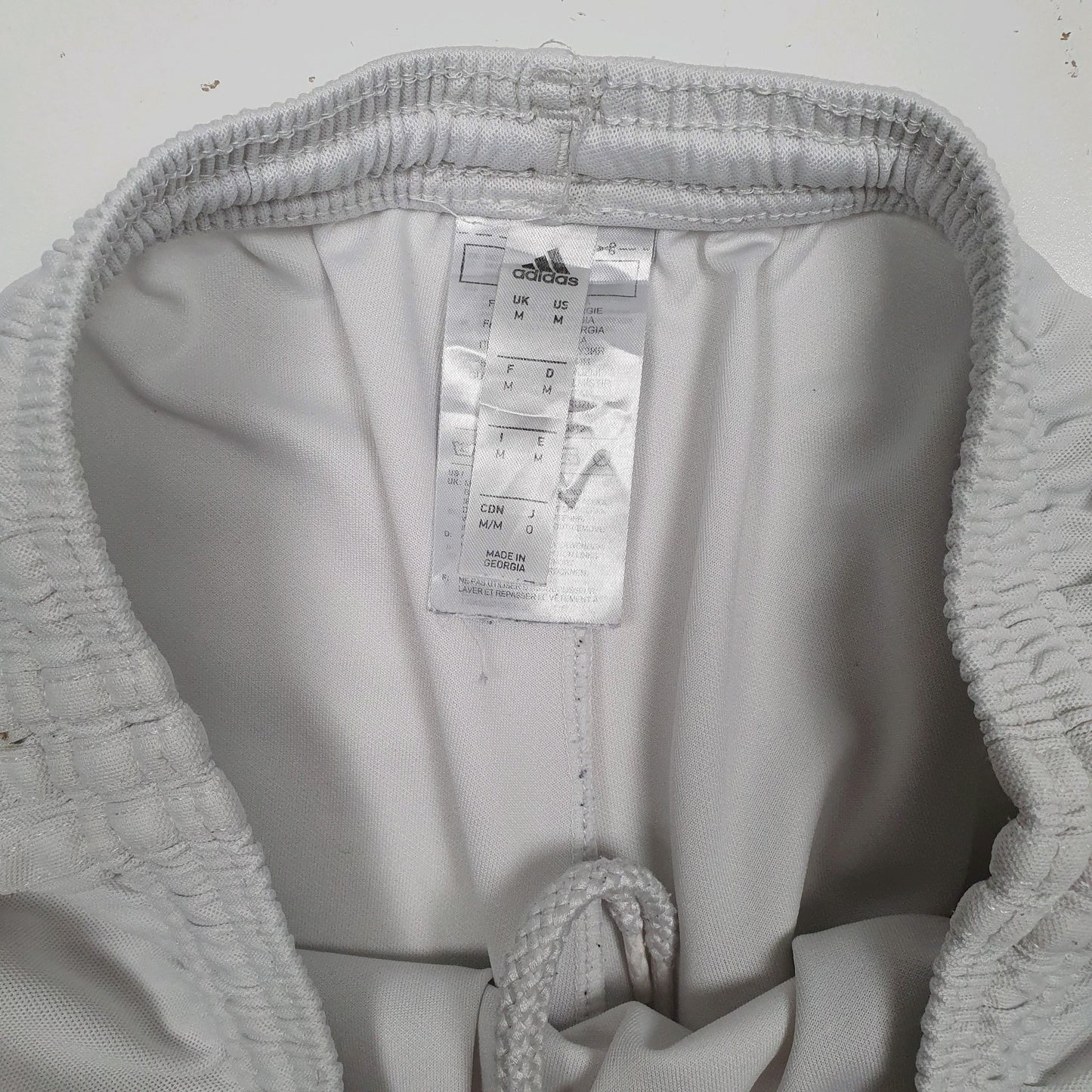 Mens White Adidas Aeroready  Shorts