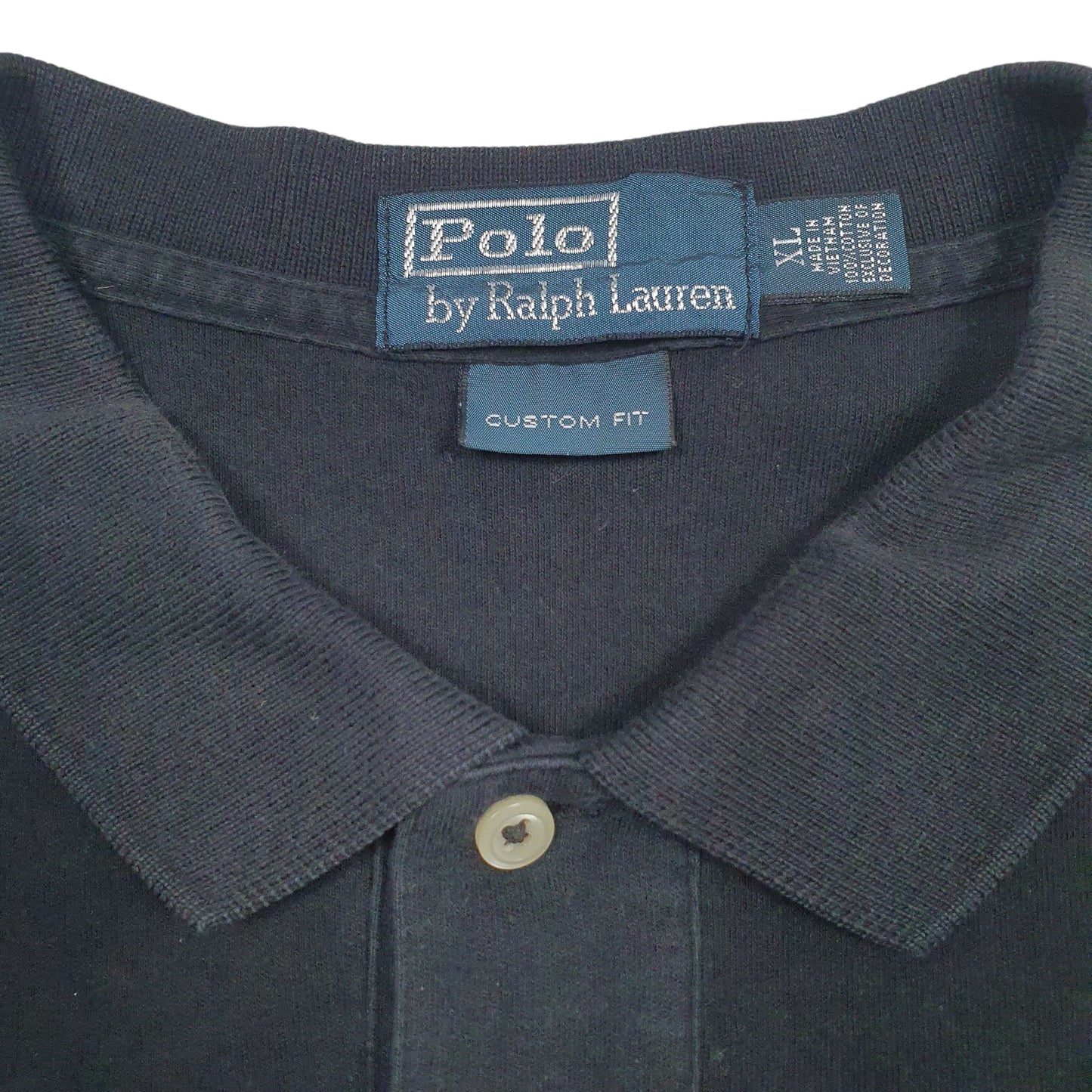 Mens Black Polo Ralph Lauren   Polo Shirt