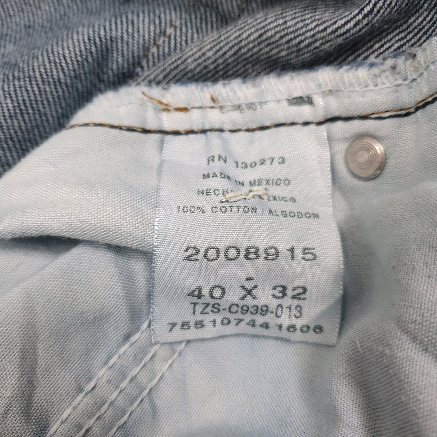 Mens Blue Lee   Jeans
