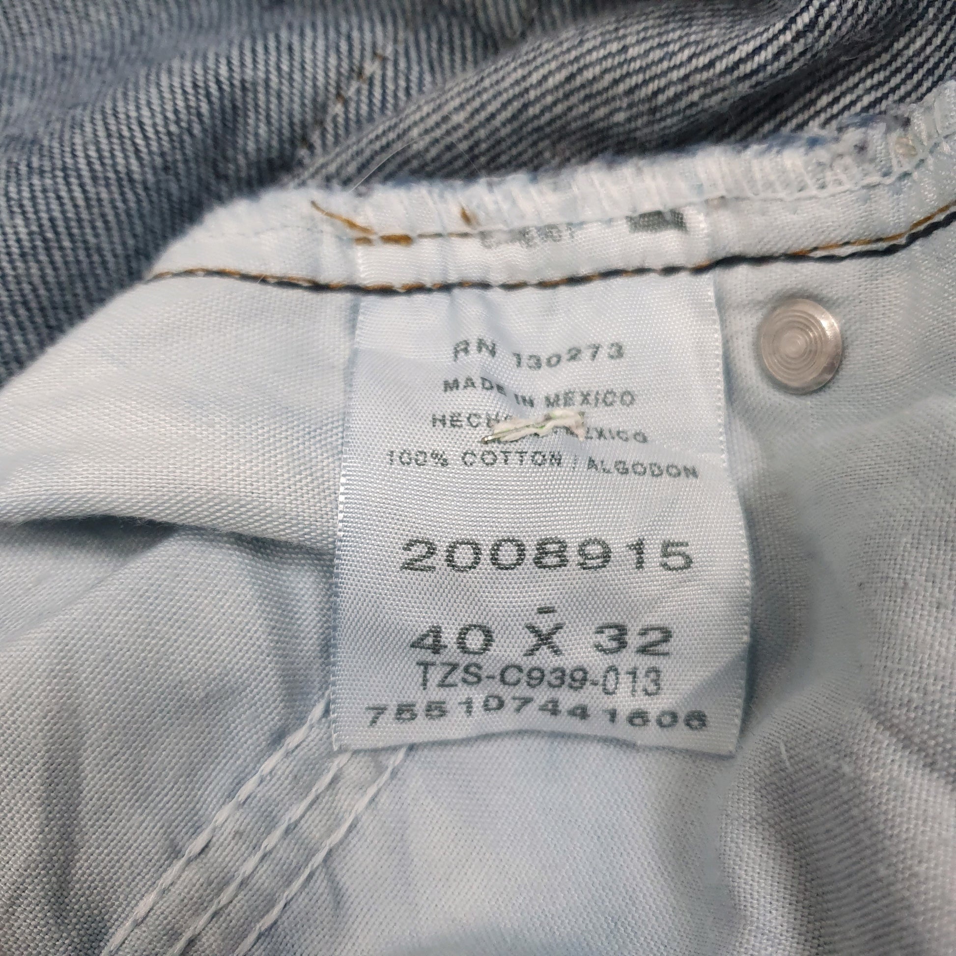 Mens Blue Lee   Jeans