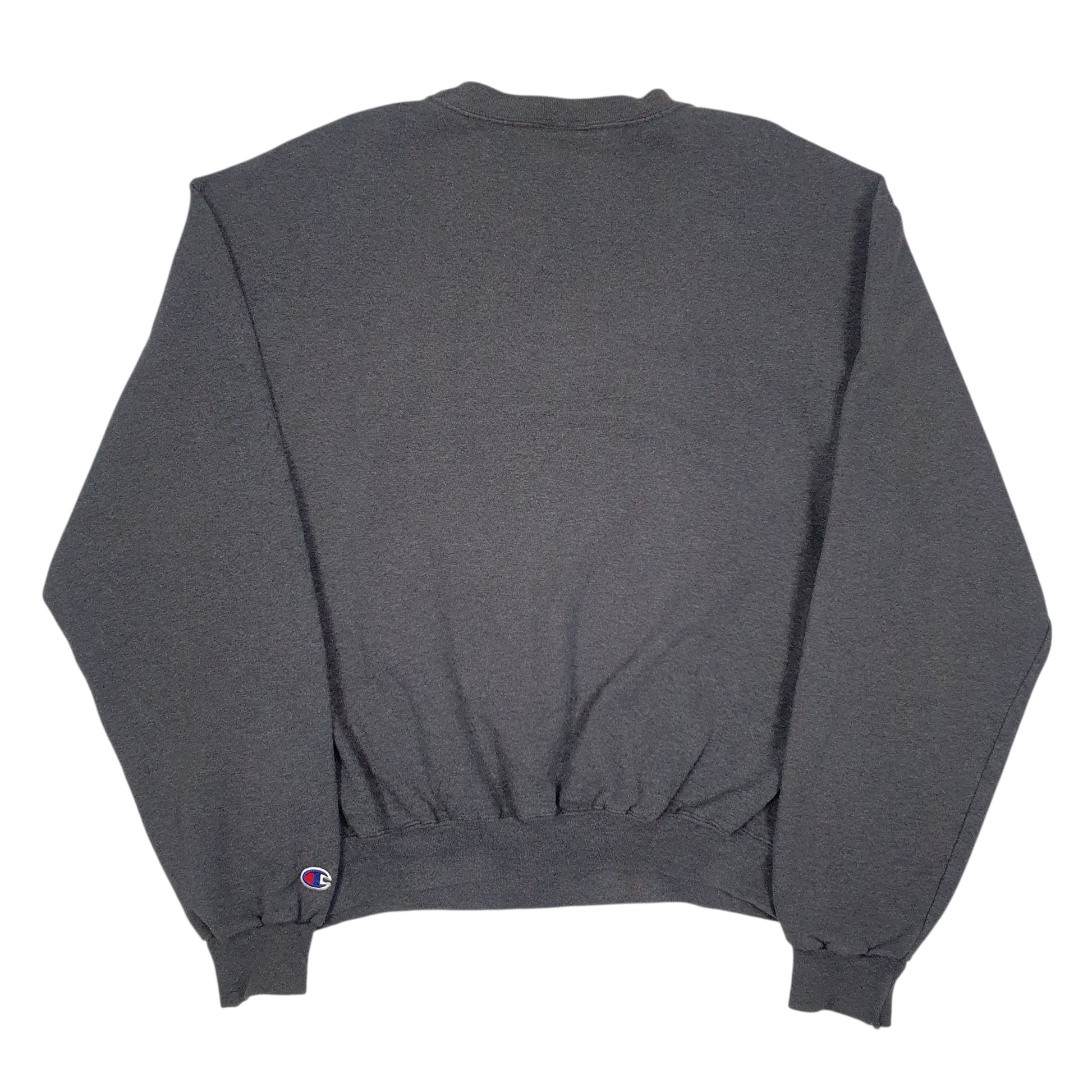 Mens Grey Champion  Crewneck Jumper