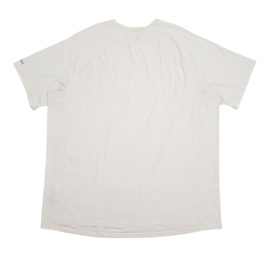 Mens Cream Carhartt   T Shirt