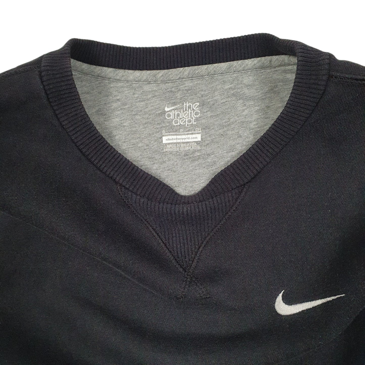 Mens Black Nike  Crewneck Jumper