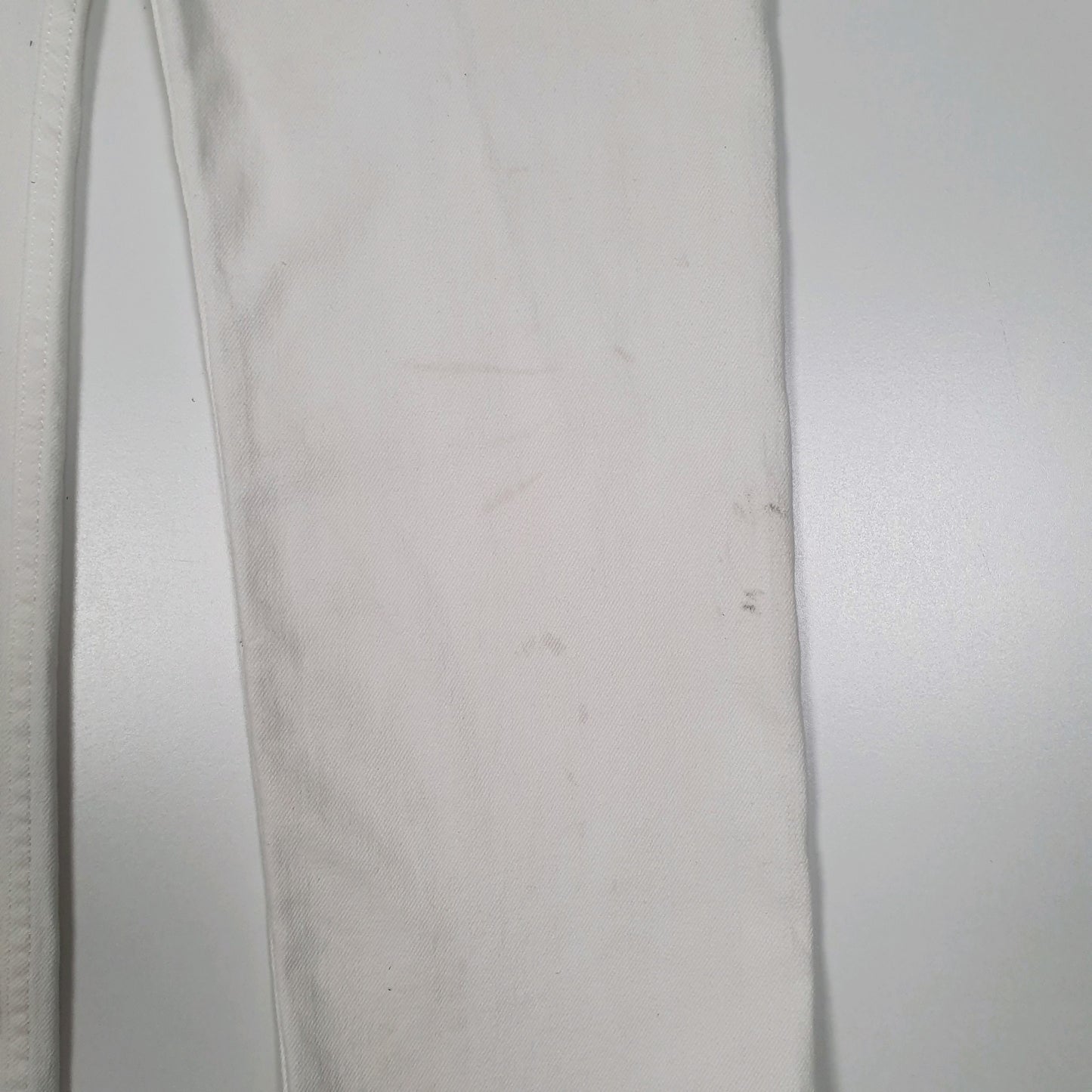 Mens White Levis   Jeans