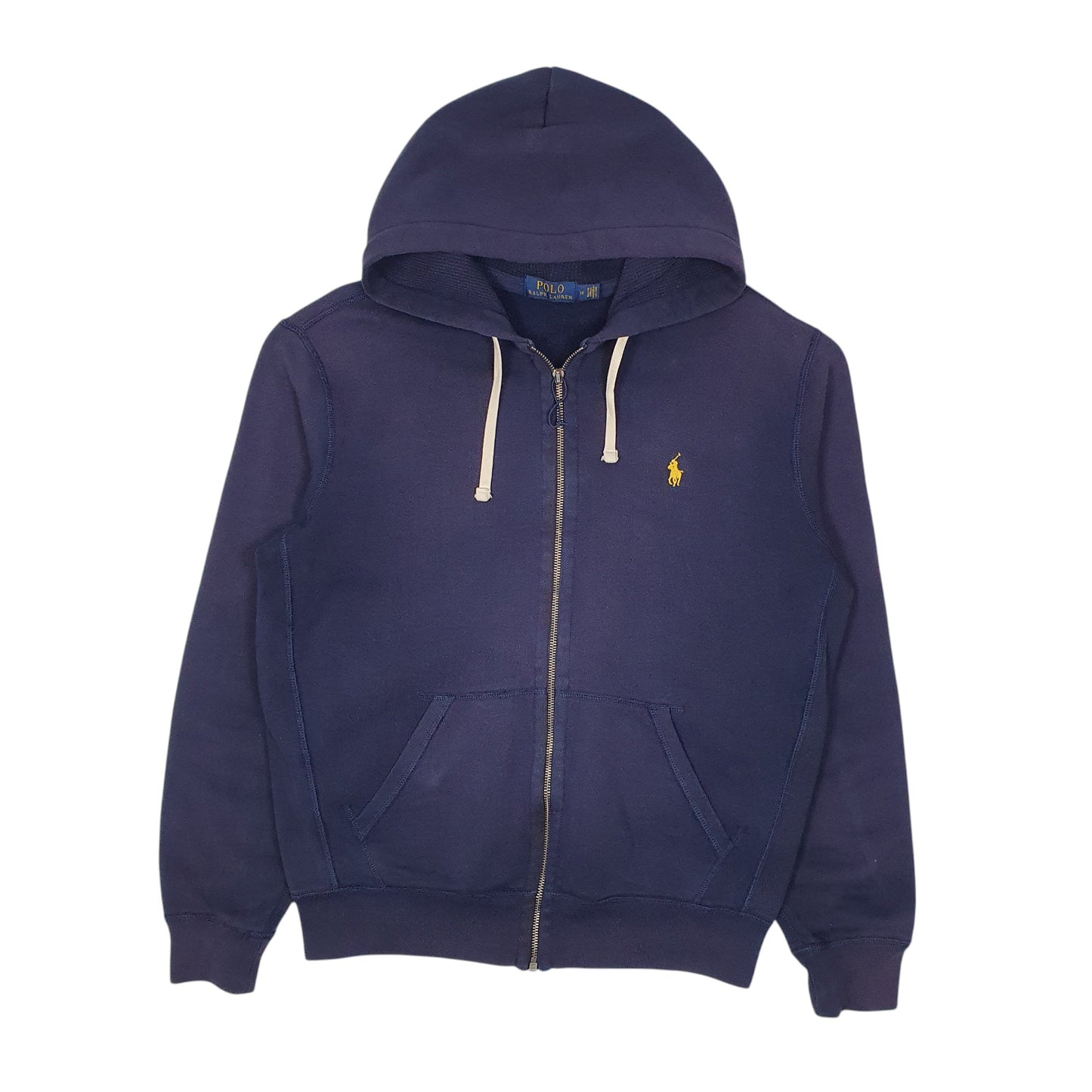 Mens Navy Polo Ralph Lauren Hoodie Full Zip Jumper