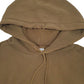Mens Khaki Champion Reverse Weave Hoodie Jumper