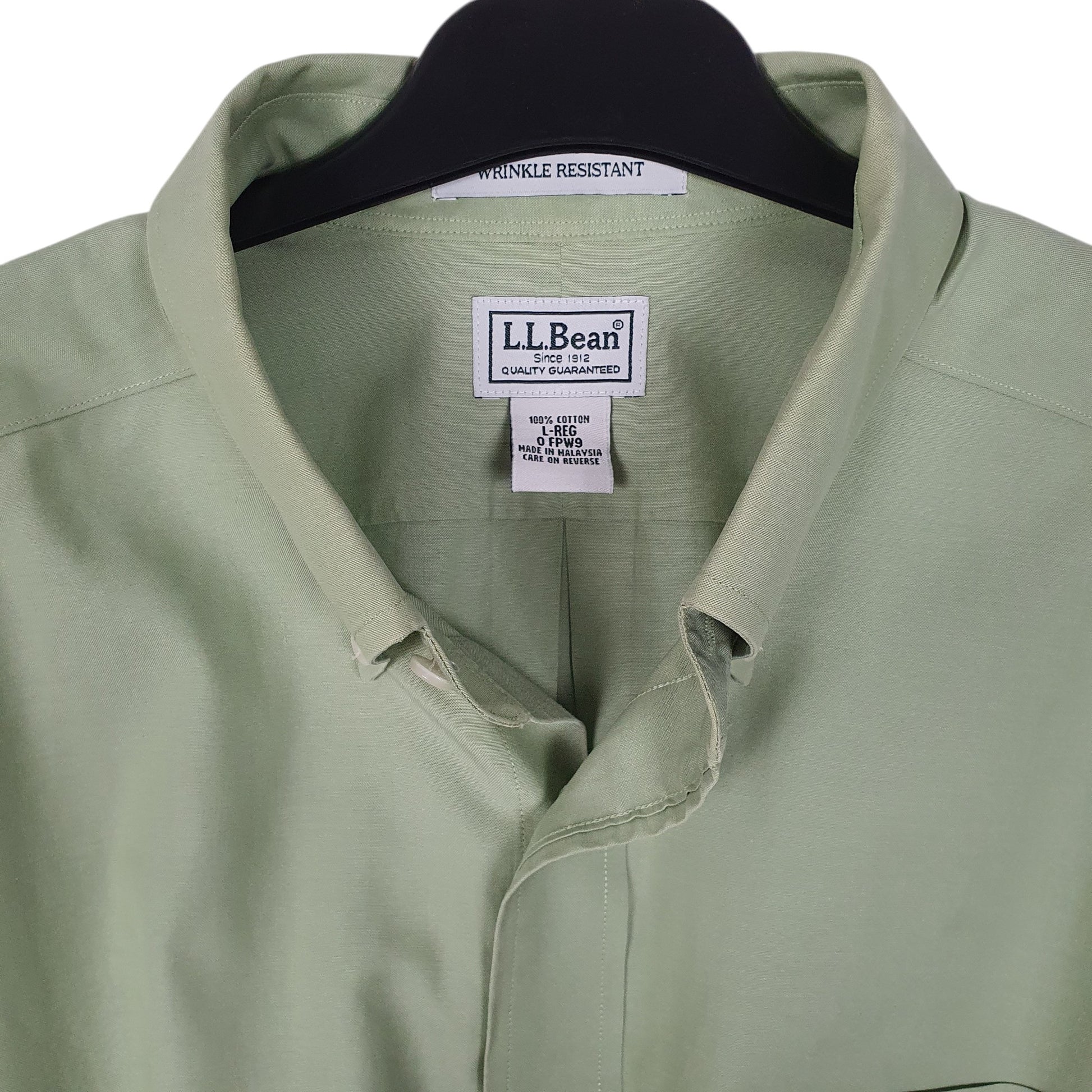 Mens Green L.L.Bean   Shirt