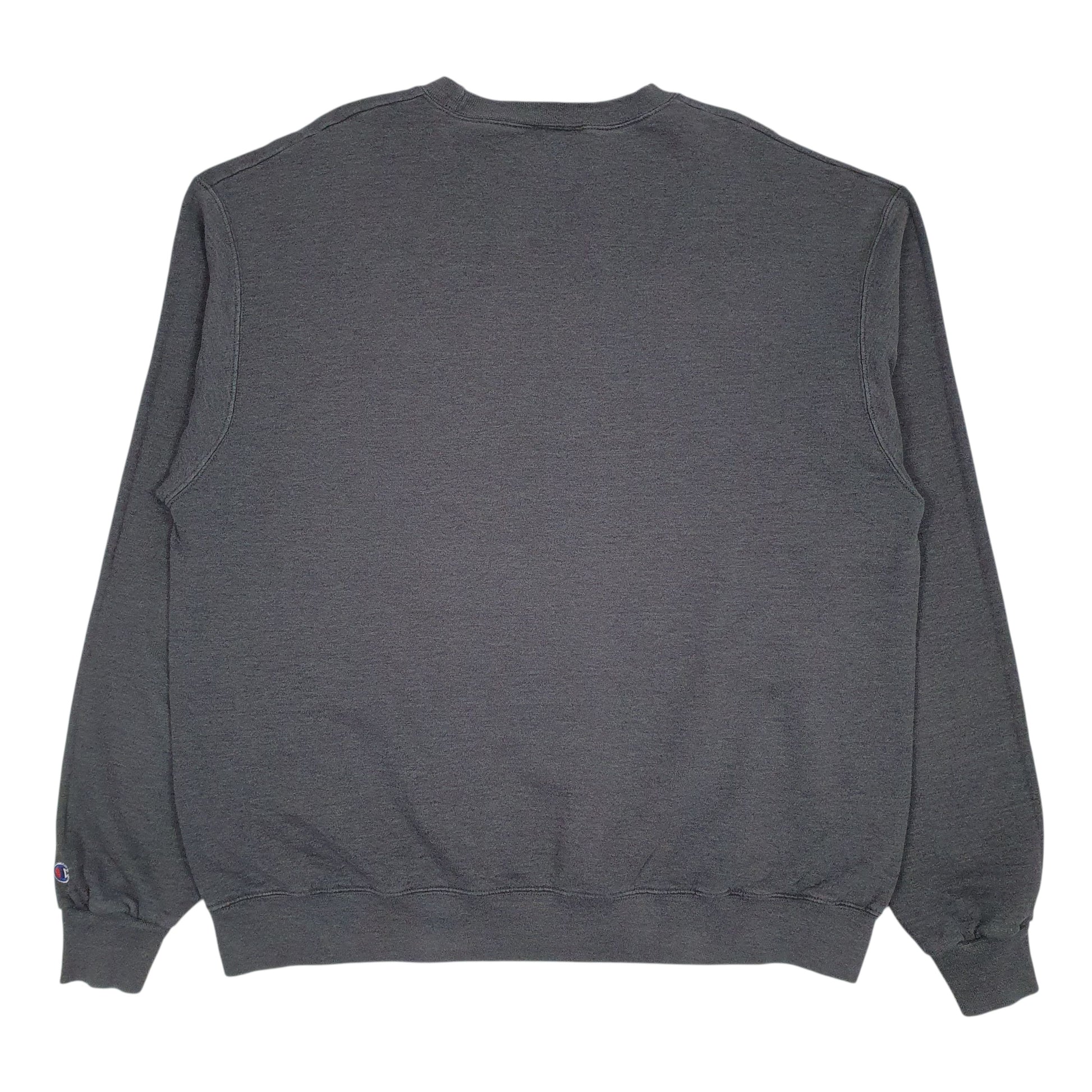 Mens Grey Champion  Crewneck Jumper